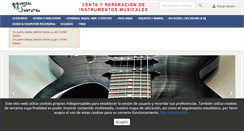 Desktop Screenshot of musicalsantutxu.com
