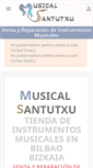 Mobile Screenshot of musicalsantutxu.com